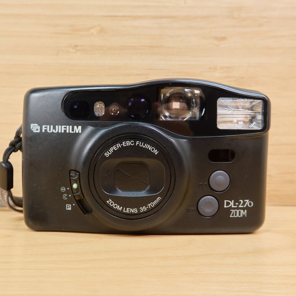 Vintage Fujifilm DL-270 Zoom Point And Shot 35mm Film Camera